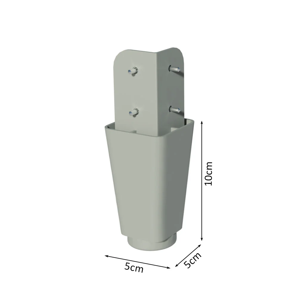 Kit con 8 Patas de PVC para Placards Royale, Reno e Austin Madesa - Image 2