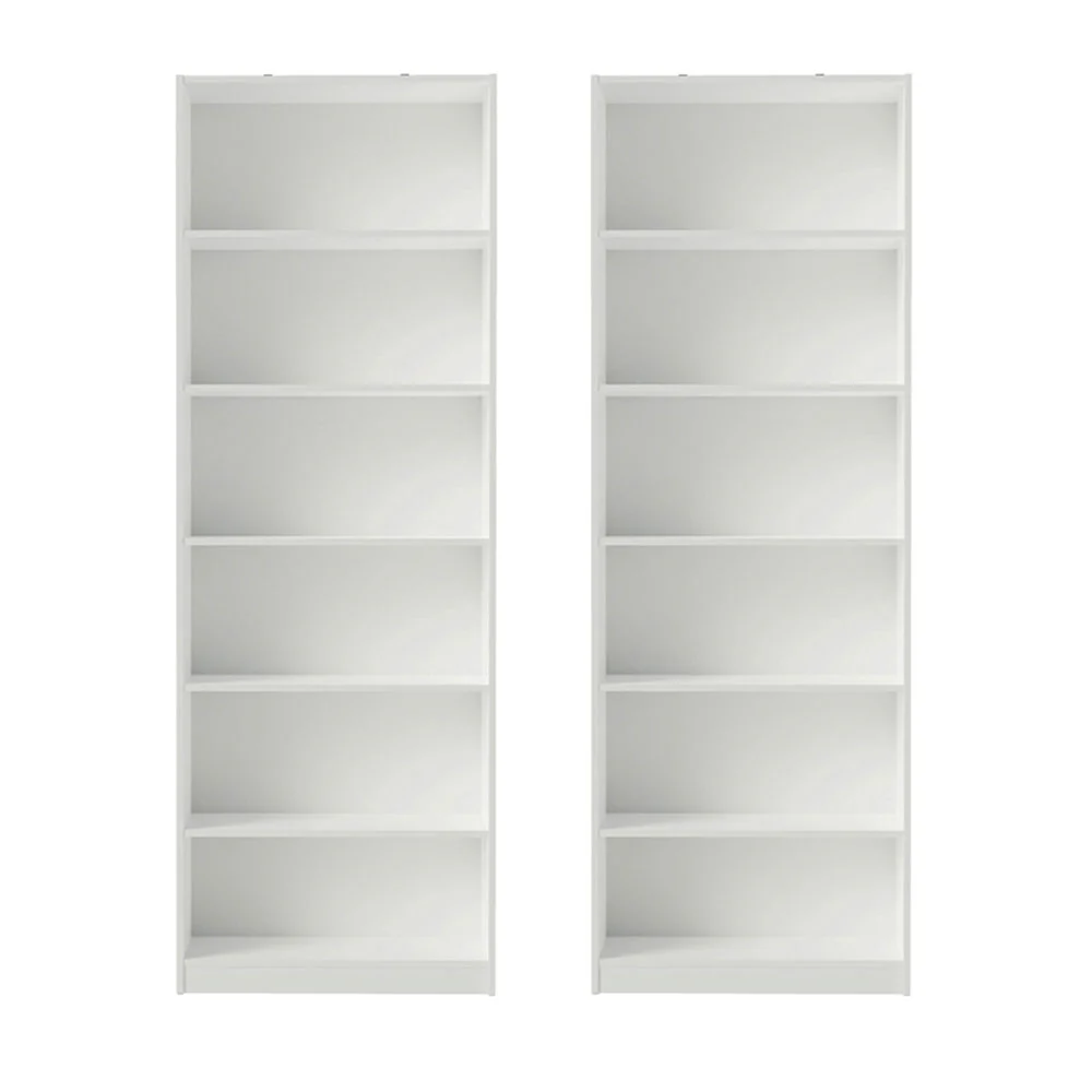 Kit Madesa con 2 Estantes Librero 6908 Blanco - Image 9