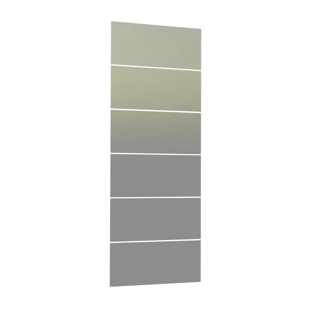 Kit Madesa con 6 Espejos de 30 x 59,5 cm para Placard Ropero