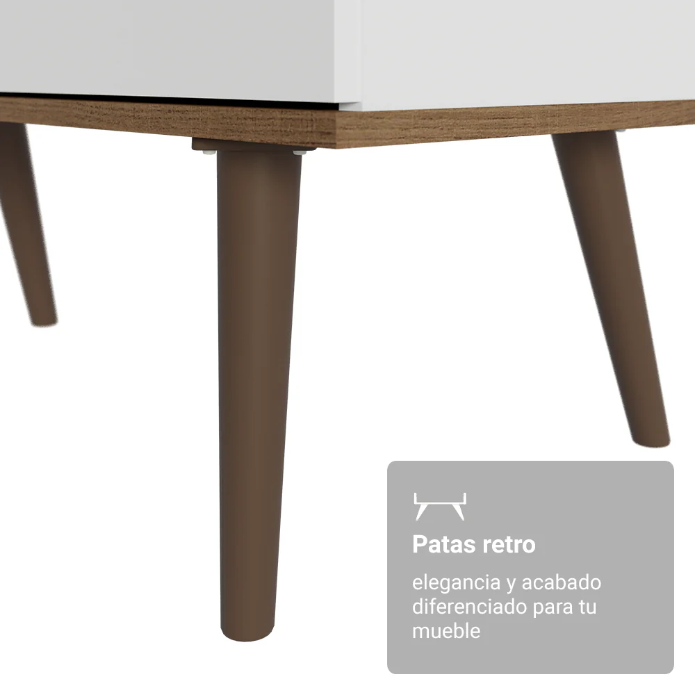 Kit Oficina 2 Muebles Madesa Escritorio + Vitrina Multiuso MB - Image 7