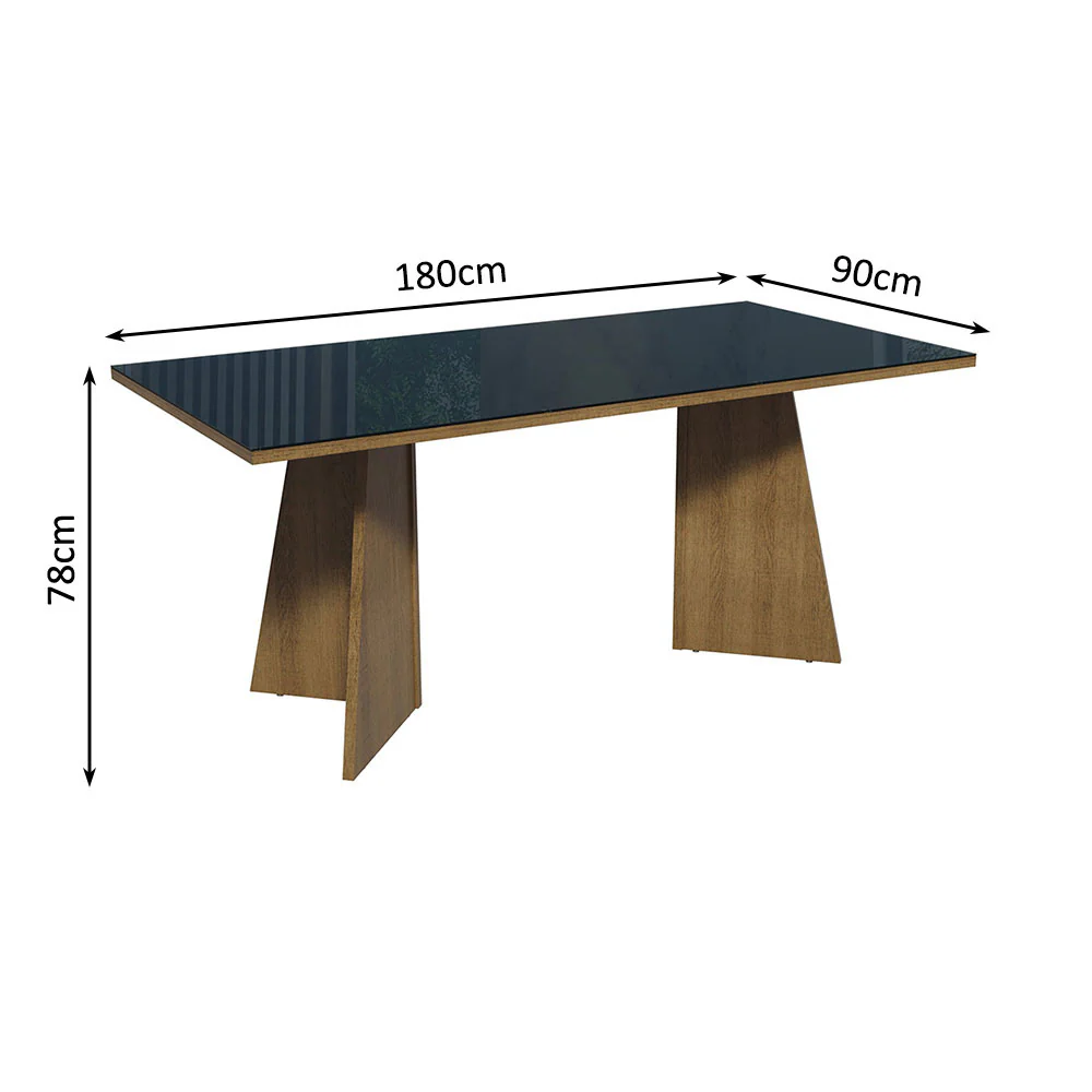 Mesa de Comedor con Mesa y 4 Sillas Taylor Madesa MN 01 - Image 3