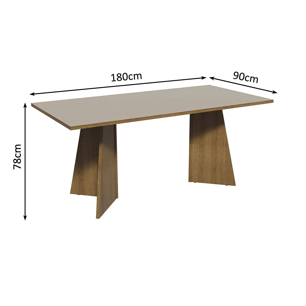 Mesa de Comedor con Mesa y 6 Sillas Madison Madesa MC - Image 3