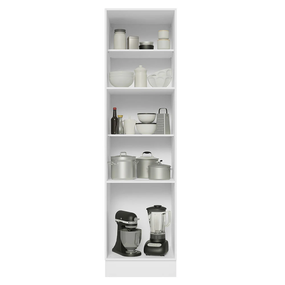 Mueble Despensa Madesa Glamy 3 Puertas - Blanco - Image 5
