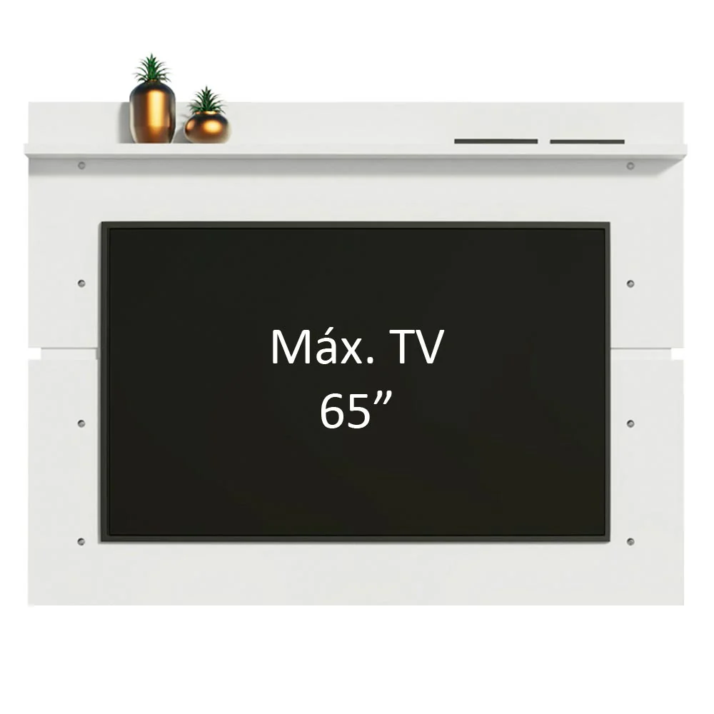 Panel para TV hasta 65 Pulgadas Madesa Blanco - Image 3