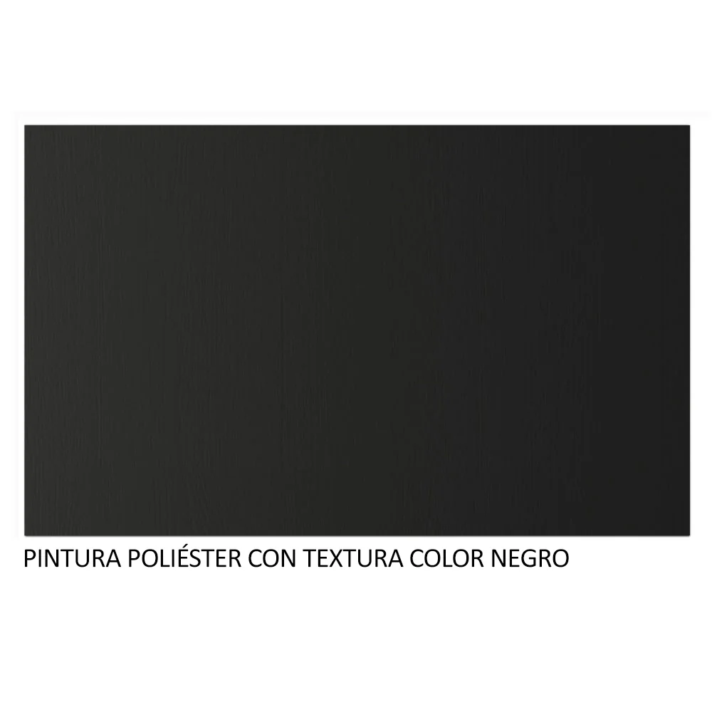 Placard Soltero Denver 2 Puertas Corredizas 2 con Espejo Negro - Image 9