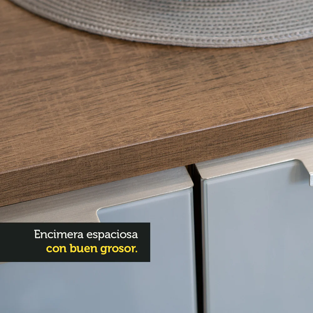 Mesada Para Bajo Mesada 120 cm Madesa Marrón - Image 3